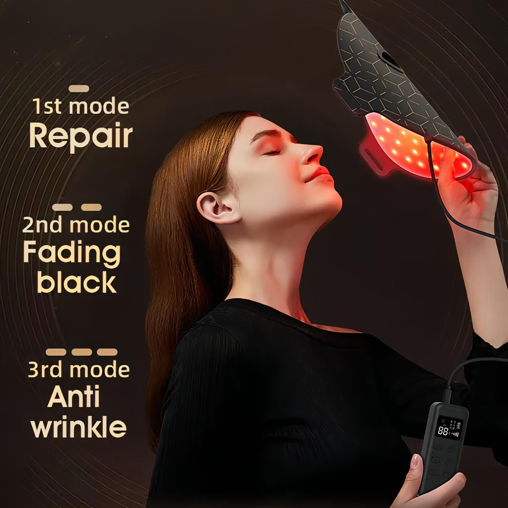 Fenzora LED Ansiktsmask 3 behandlingslägen