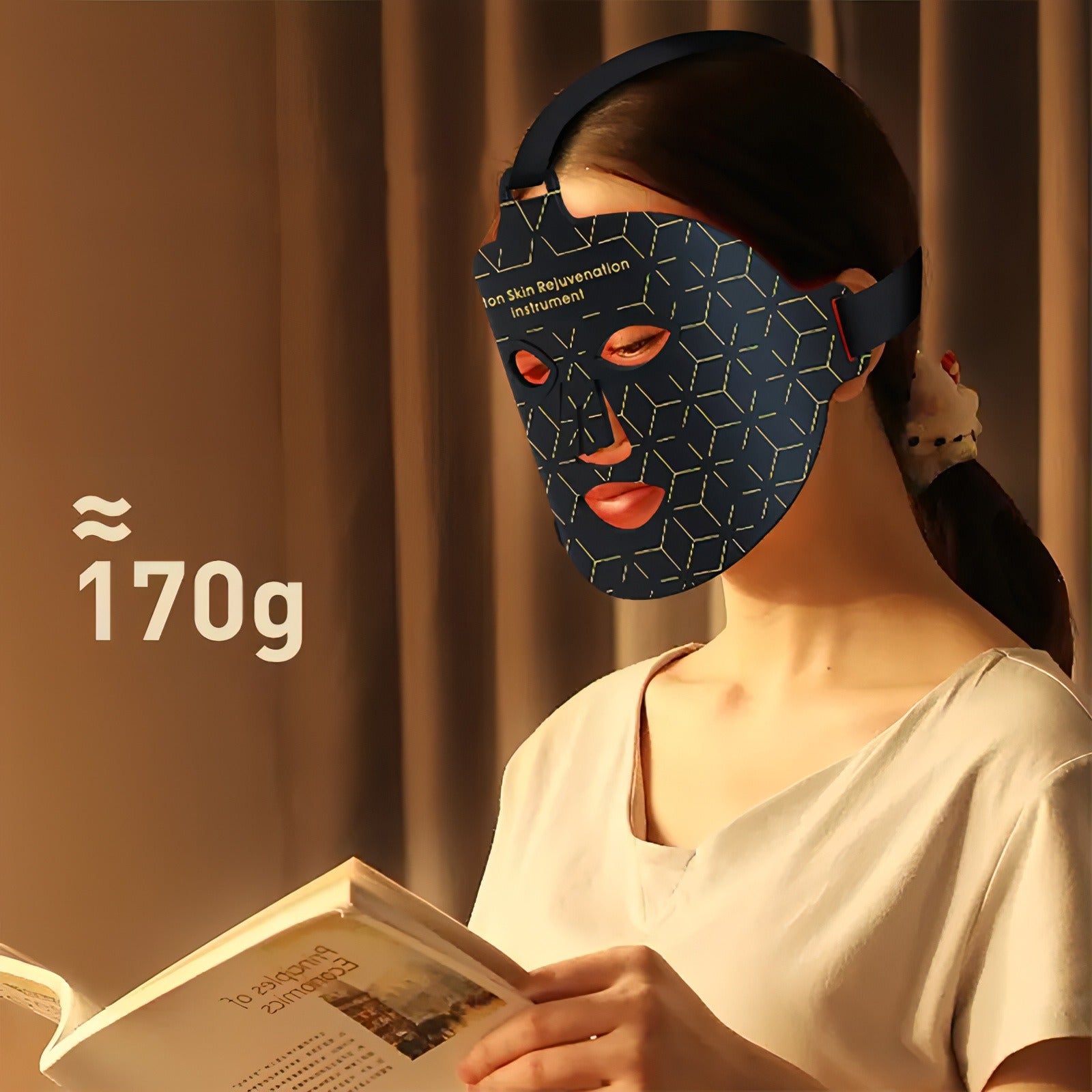 Fenzora LED Ansiktsmask lätt design 170 gram