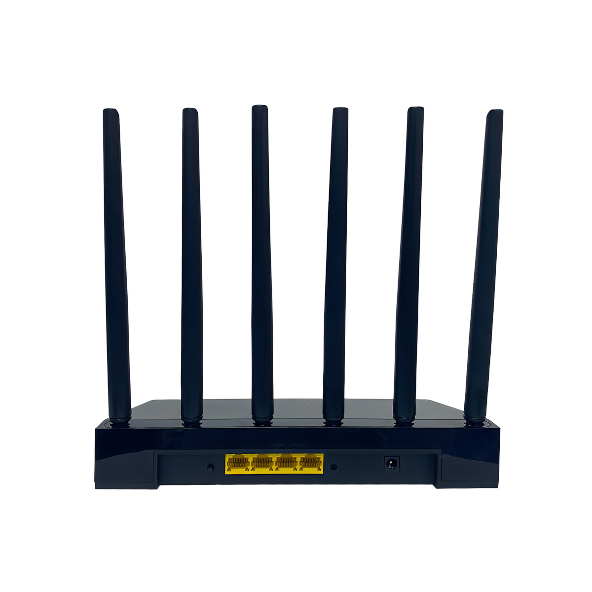 Fenzora WiFi Router bakifrån med portar