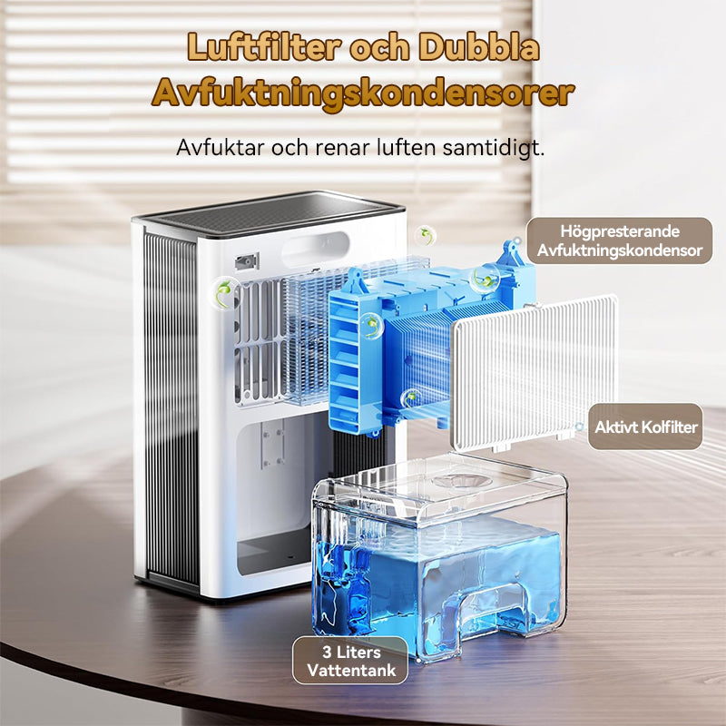 Sevor Avfuktare automatisk luftfuktighetssensor