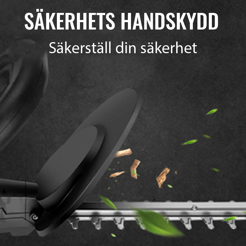 Sevor Häcksax tvåstegs säkerhetsutlösarsystem