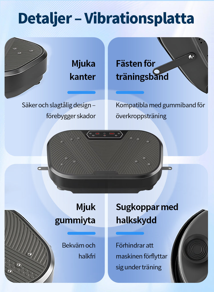 Sevor Vibrationsplatta strömkabel närbild