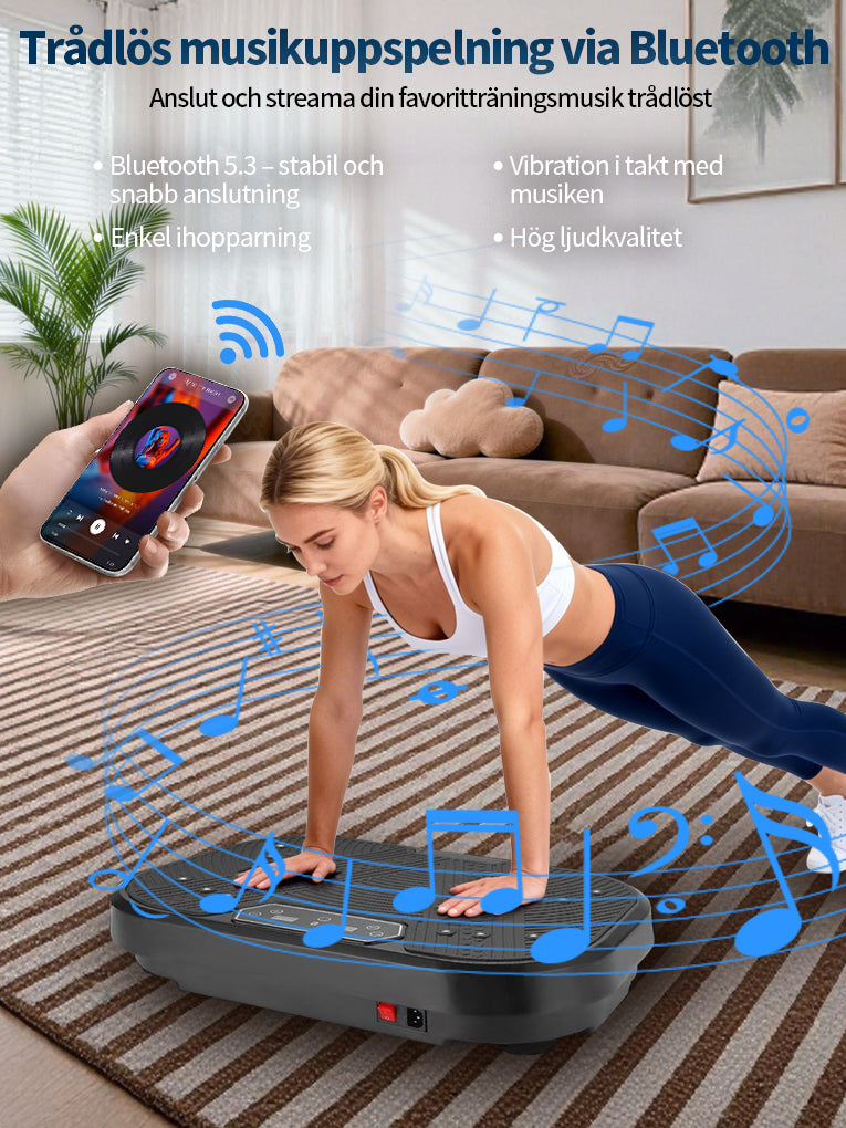 Sevor Vibrationsplatta närbild av platform
